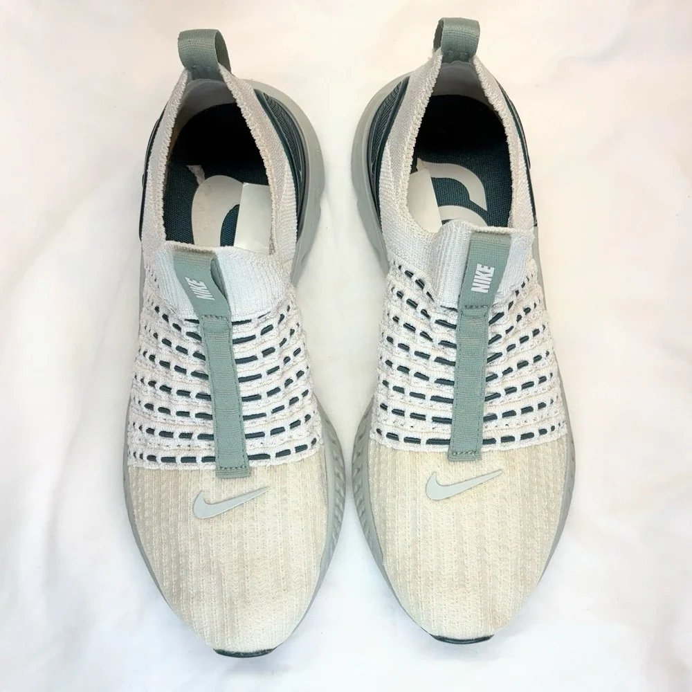 Nike React Phantom Run Flyknit 2 Running Shoes Women's 9 Slip On Sneakers DO6698